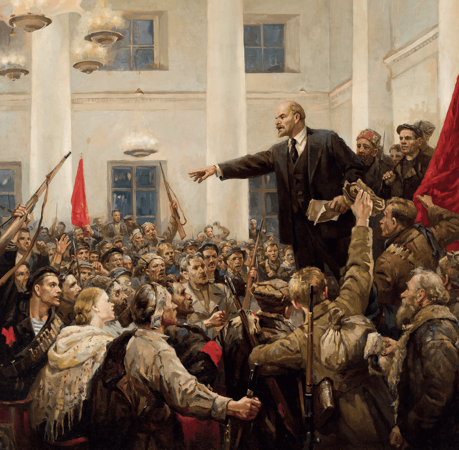 Ленин революция 1917